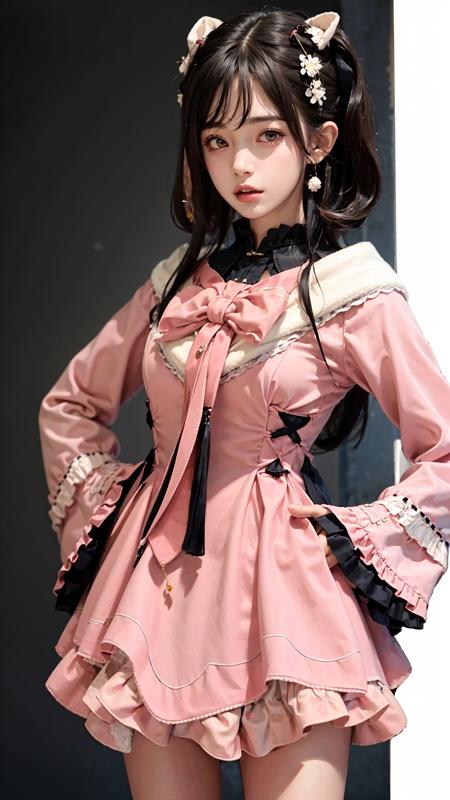 【卯华】Dress NO.21 Pink Dress