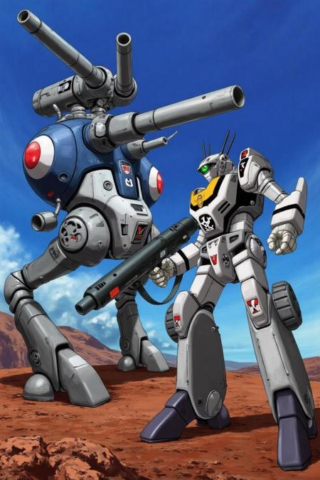 Macross/Robotech Mecha Illustration Style