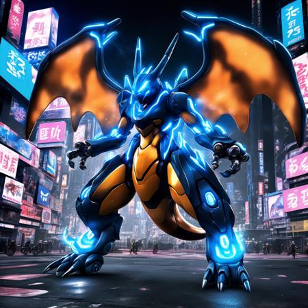 XL Charizard Pokemon - by HailoKnight