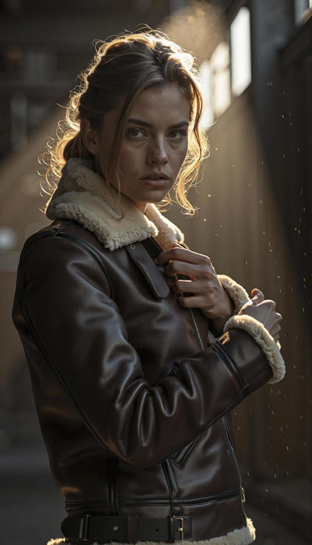 B-3 Sheepskin Bomber Jacket [Flux]