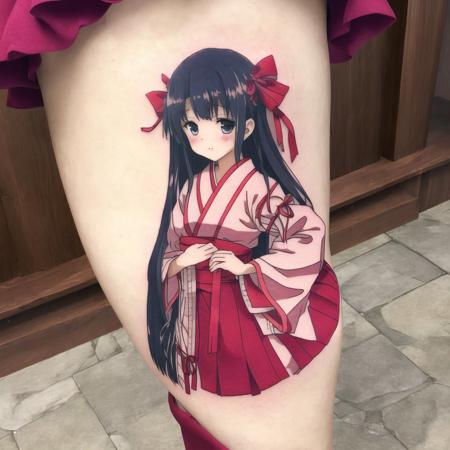 Anime tattoo