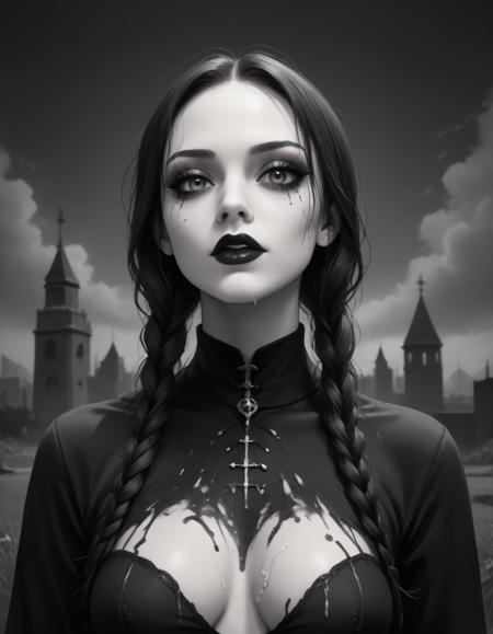 female goth, emo, punk, alt, scene