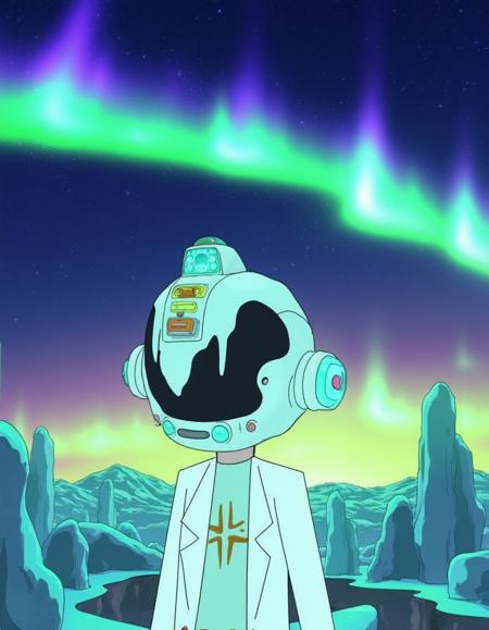 Rick and Morty Style - Flux Lora