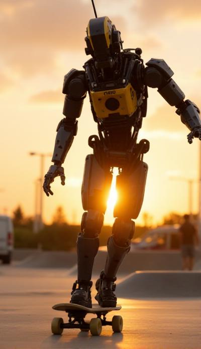 Elysium police robot