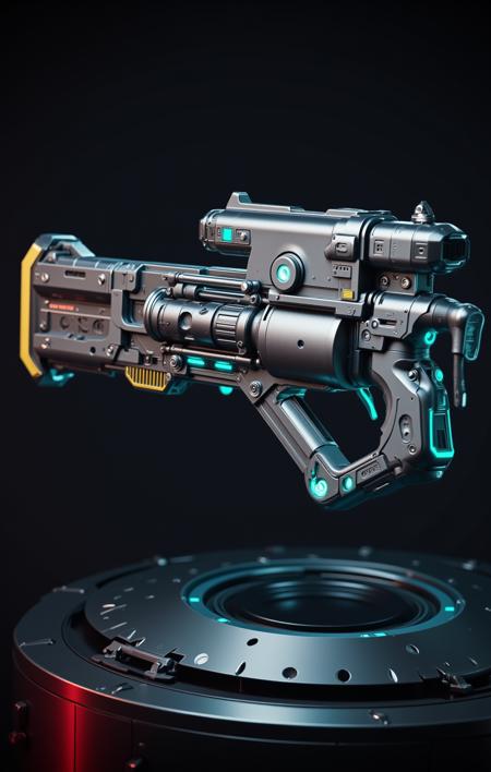 Sci-fi Quantum Weapon: XDimension Peace Guardian - mecha -  space warrior
