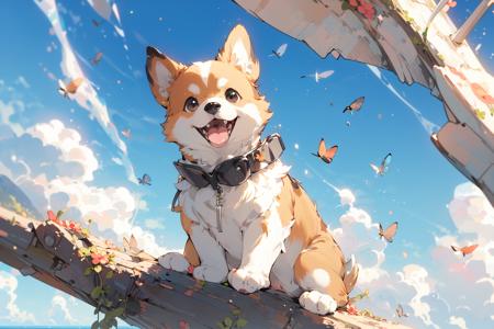 狗狗/cute dog/midjourney style dog Lora
