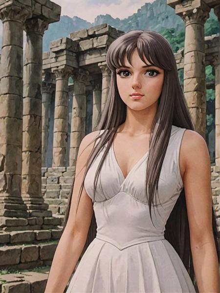 Saori Kido | Saint Seiya SDXL