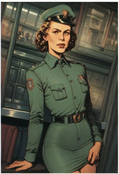 Professor Peabody (Dan Dare, The Eagle, 1950s)
