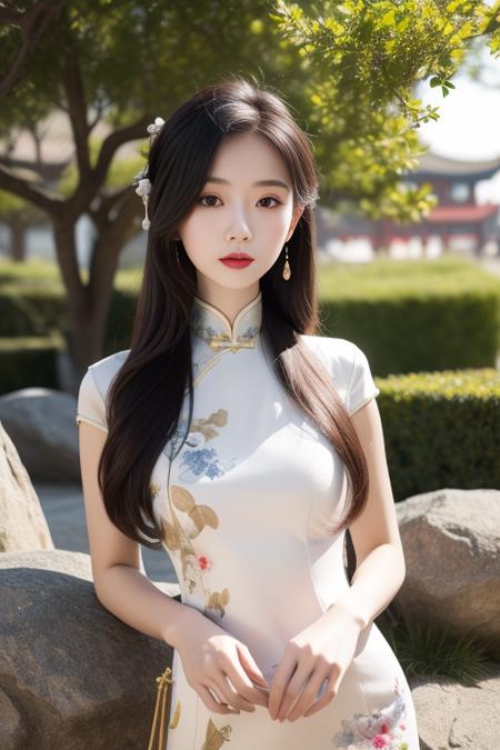 A simple china dress 一件简单的旗袍