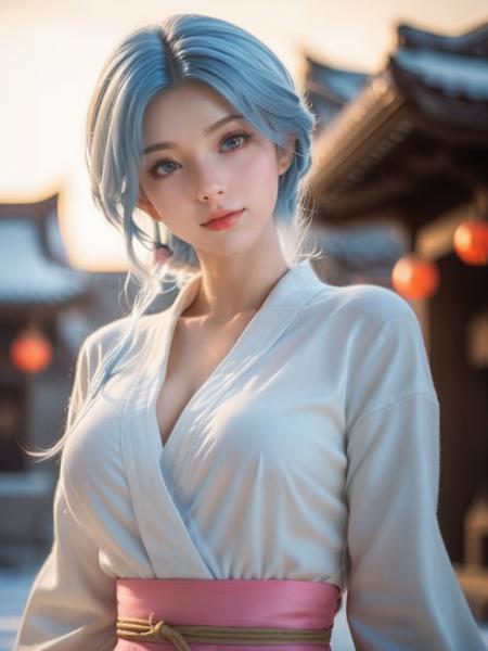 Yukime - Snow spirit from manga (Igoku Sensei Nūbē) - [SDXL & SD1.5]
