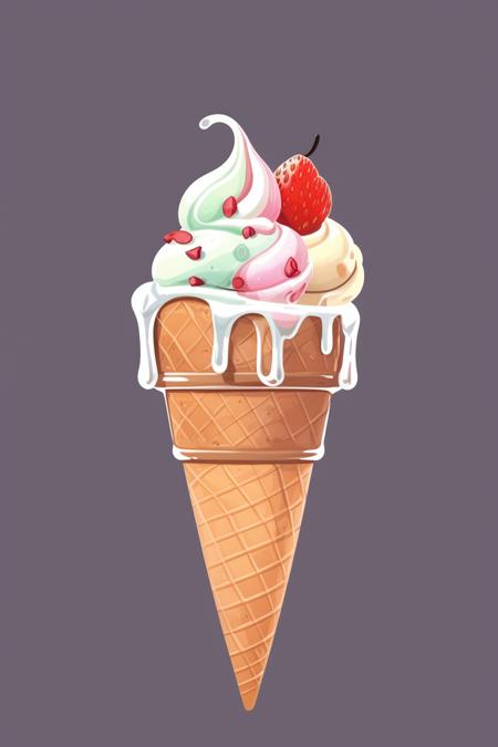 A style specifically designed for producing cartoon patterns on ice cream - tangbohu 14
