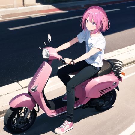 Driving Motor Scooter (Concept)