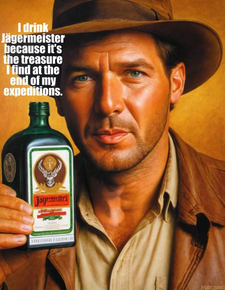Jaegermeister Advertising 70s [SDXL]