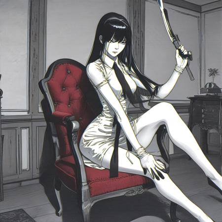 Manga-inspired retro cyberpunk noir版本Manga-inspired retro (ID: 1200472)
