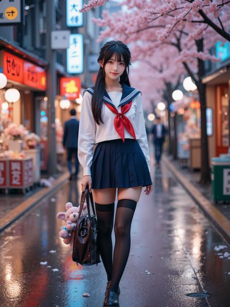 [Flux.1 D][Realistic]  Japanese JK School Uniform | JK制服