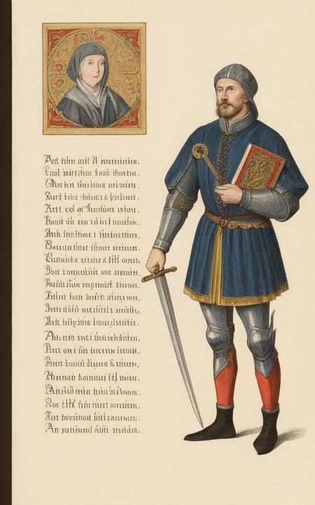 Medieval Illustration Style - SDXL 1.0