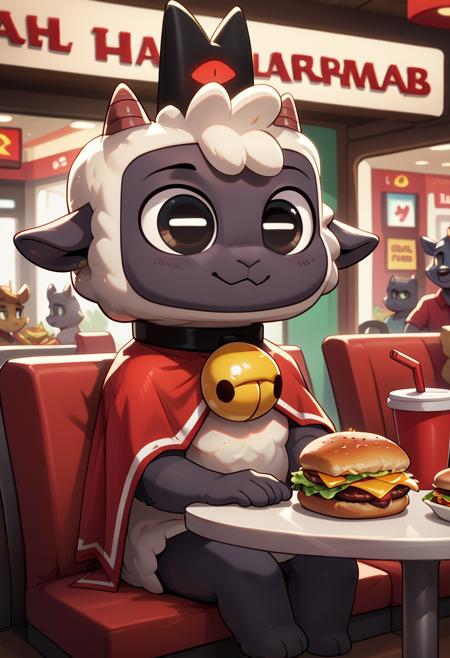 The Lamb (Cult of The Lamb) for PonyXL版本v2.0 (ID: 610365)