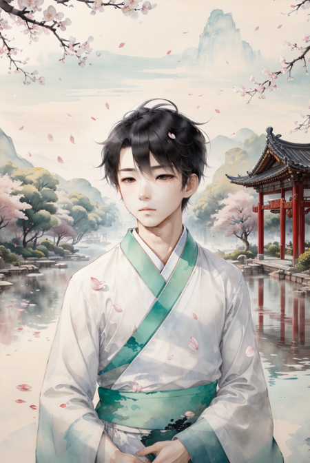 PAseer的油彩和水墨/PAseer's Oil and Ink Painting