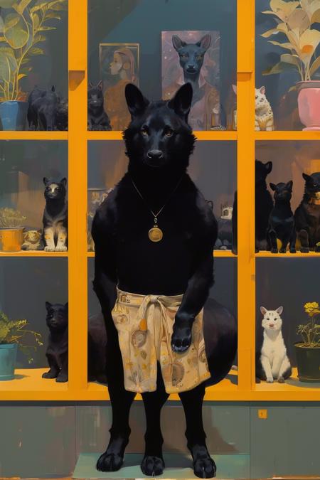 style of Kerry James Marshall 268