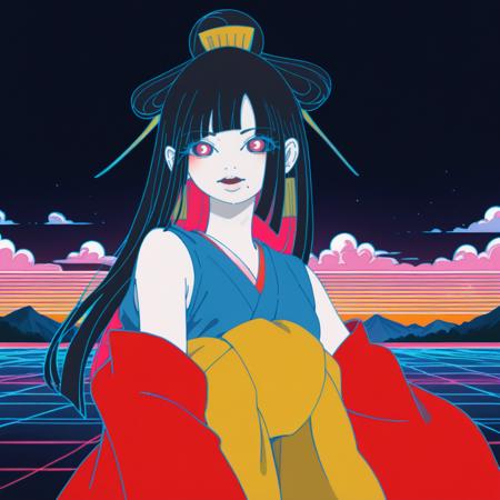 OC girl from tuki.『ひゅるりらぱっぱ』by 十八番茶 mado [Illustrious/NAI, Pony XL] HYURURIRAPAPPA