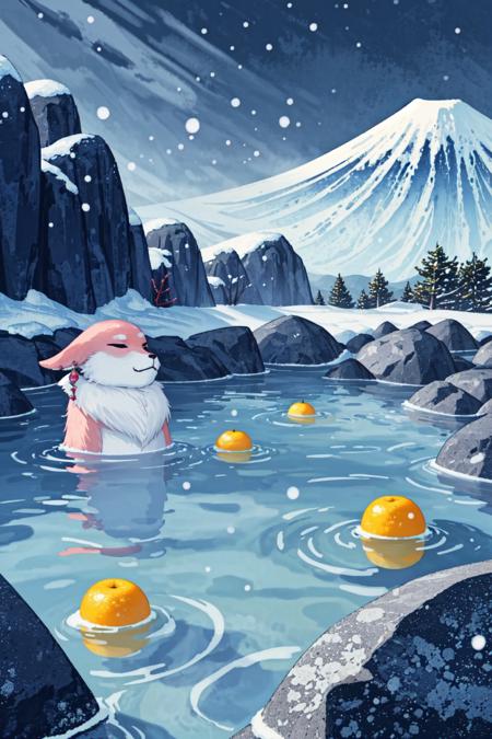 everyone goes onsen!