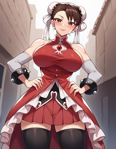 Chun-Li (春麗) - Street Fighter (スト)版本booru (ID: 1025649)