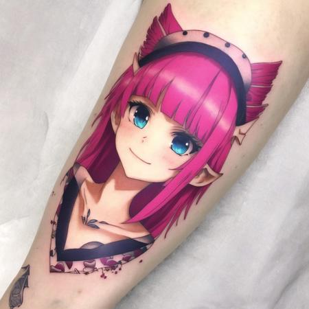 Anime tattoo