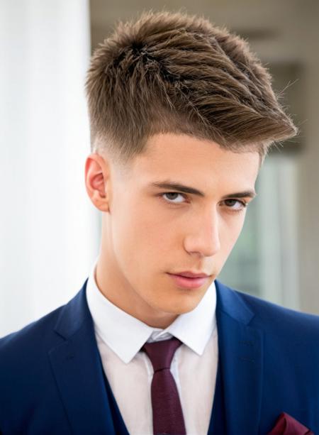 Modern male hairstyle (XL/PONY)