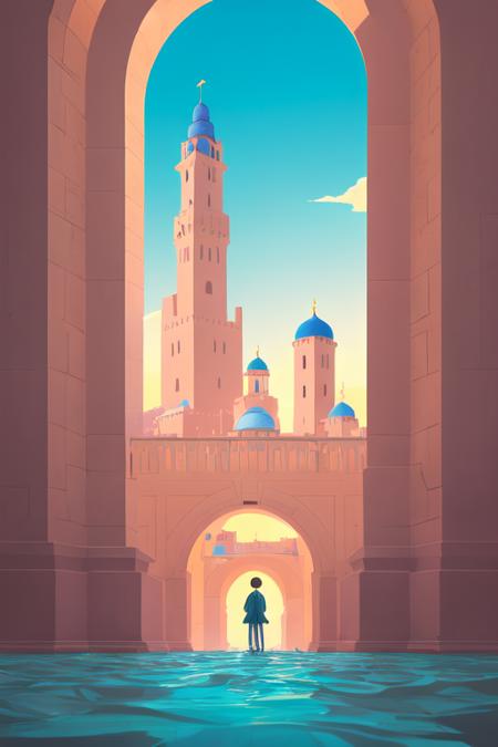 Monument Valley-ArtStyle LoRA