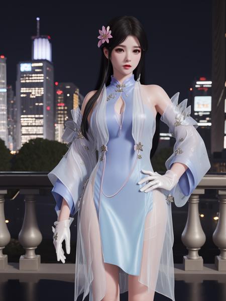 永劫无间_殷紫萍_新倩女幽魂-瑶光沐月_Naraka: Bladepoint_Ying Ziping