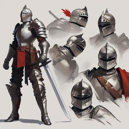Dynamic Character Design/Model Sheets