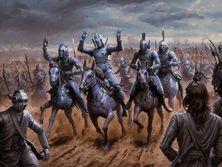 Napoleonic Era Battle Painting