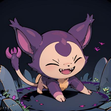 Shadow Skitty - Halloween Form (Fakemon) (Pokedex #0300)