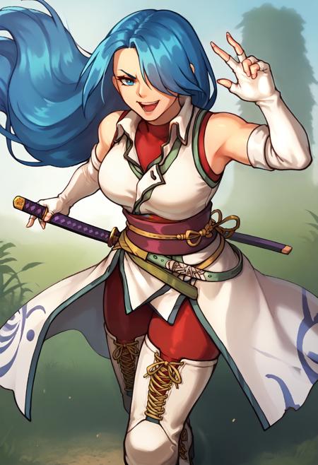 Lucia (Fire Emblem: Path of Radiance / Radiant Dawn) [Pony Diffusion]