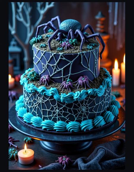 Creepy and eerie cakes flux