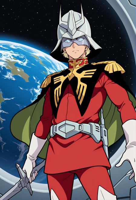 Char Aznable - Gundam Series - Main Outfit (Illustrious) - by EDG