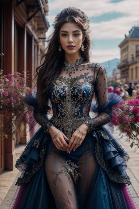 Detailed Colorful Fashion By Stable Yogi