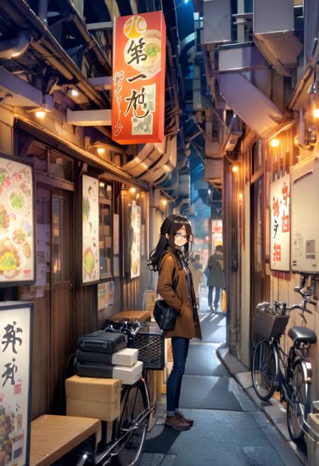 神戸のラーメン屋さんD2 Kobe Ramen Restaurant D2 SDXL