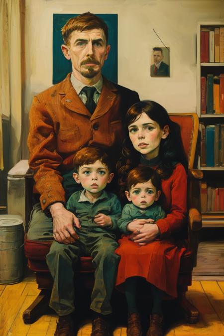 style of Billy Childish 382
