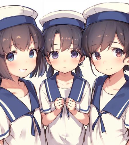 Hiburi Class (Hiburi, Daitou, Shounan) - Kantai Collection (Kancolle) | 日振型 日振 大東 沼南 - 艦隊これくしょん 艦これ版本v8 (ID: 221849)