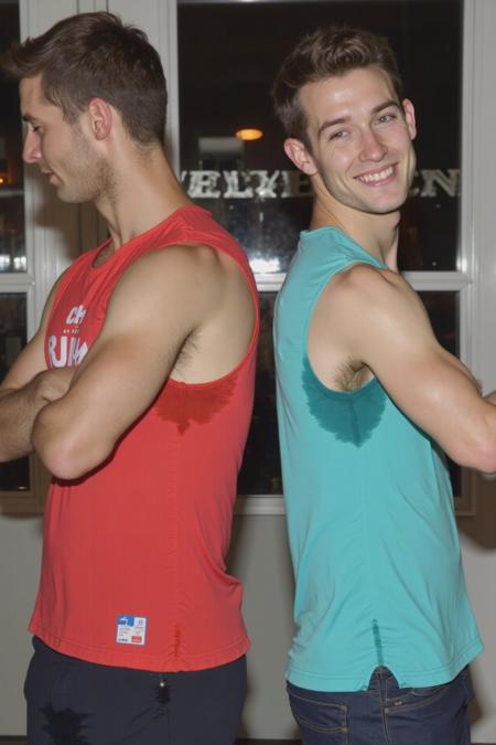 Sweaty Shirt / Armpit Sweat / Pit stains / Wet Spots – Flux Dev.1