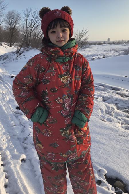 东北大棉袄Northeastern cotton-padded jacket