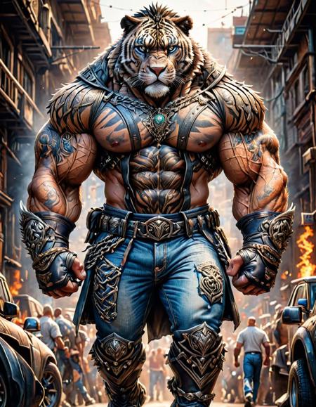 sdxl anthro muscle