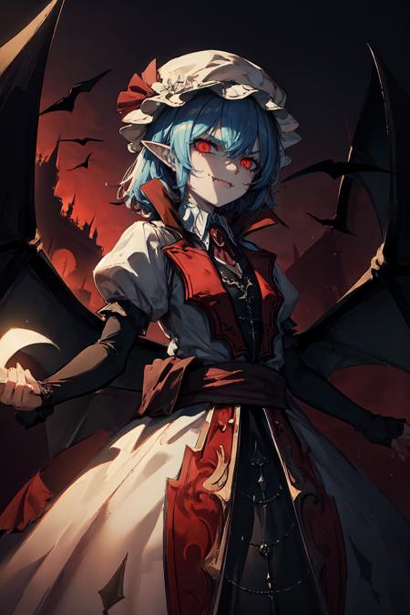 Remilia Scarlet [ 紅魔城伝説 / Koumajou Densetsu ] Freefit LoRA