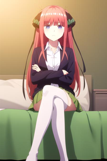 Nakano Nino 1st Season (long hair) - Go toubun no hanayome版本v1 (ID: 290582)