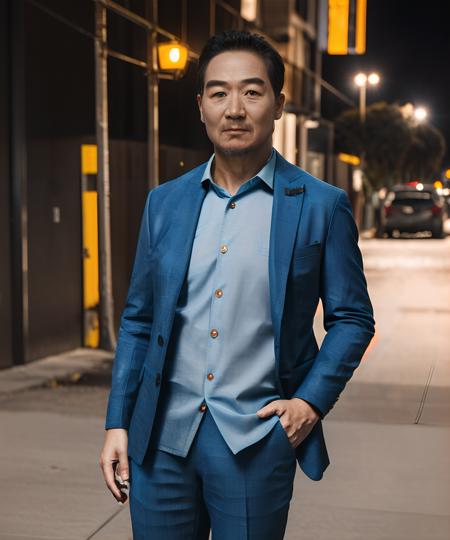 这个男人酷似张国立- the man very look like zhangguoli