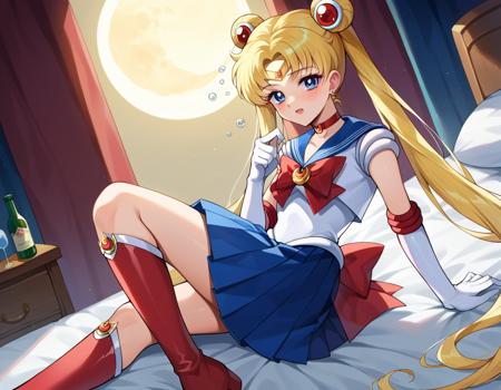 Usagi Tsukino (月野 うさぎ) / Sailor Moon (セーラームーン) - Sailor Moon (美少女戦士セーラームーン) - COMMISSION W/ DATASET