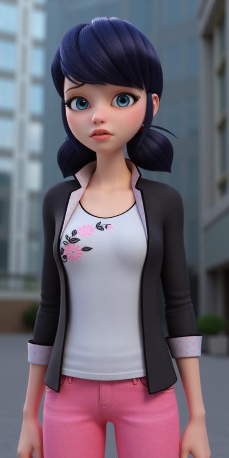 Marinette Dupain-Cheng, Ladybug, Miraculous. Different models and attires.