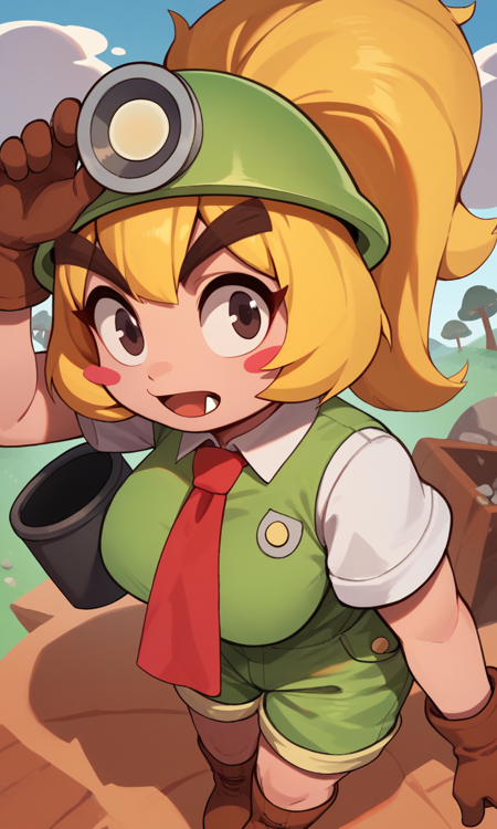 Goombella/クリスチーヌ XL (Paper Mario: The Thousand Year Door)