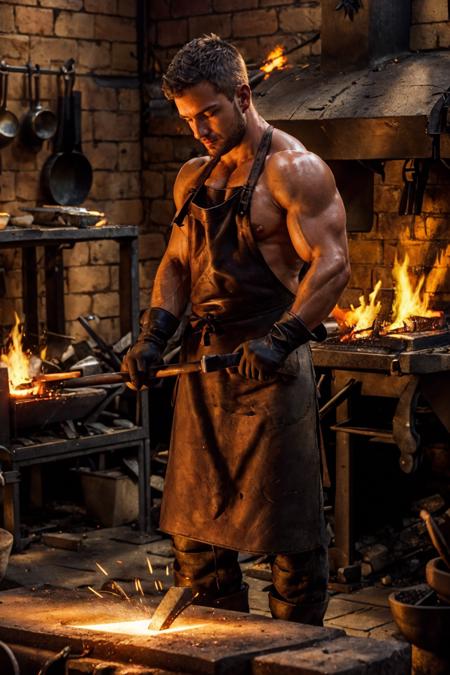 Sexy Blacksmith